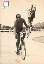 Bartali com o maillot jaune no Tour 1948 